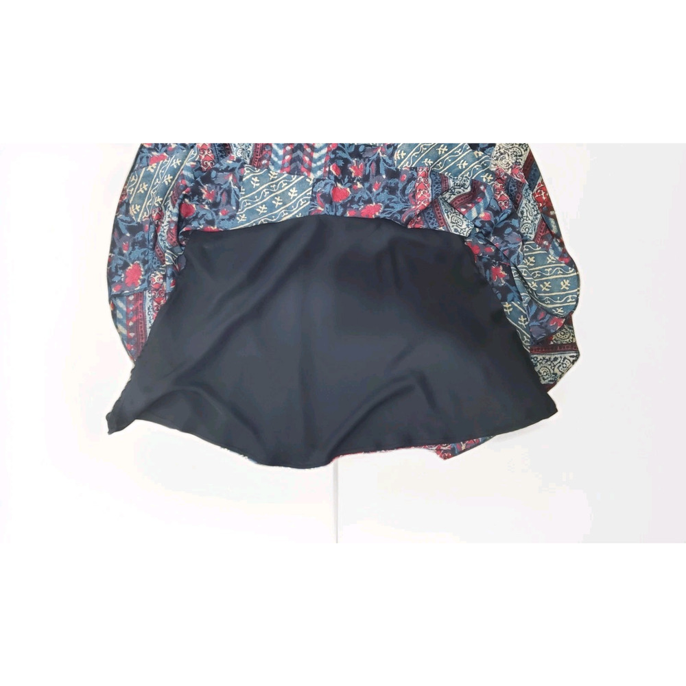 NWT Lauren Ralph Lauren 2P Petite Patchwork Floral Skirt Boho Cottagecore $115 - Picture 3 of 3